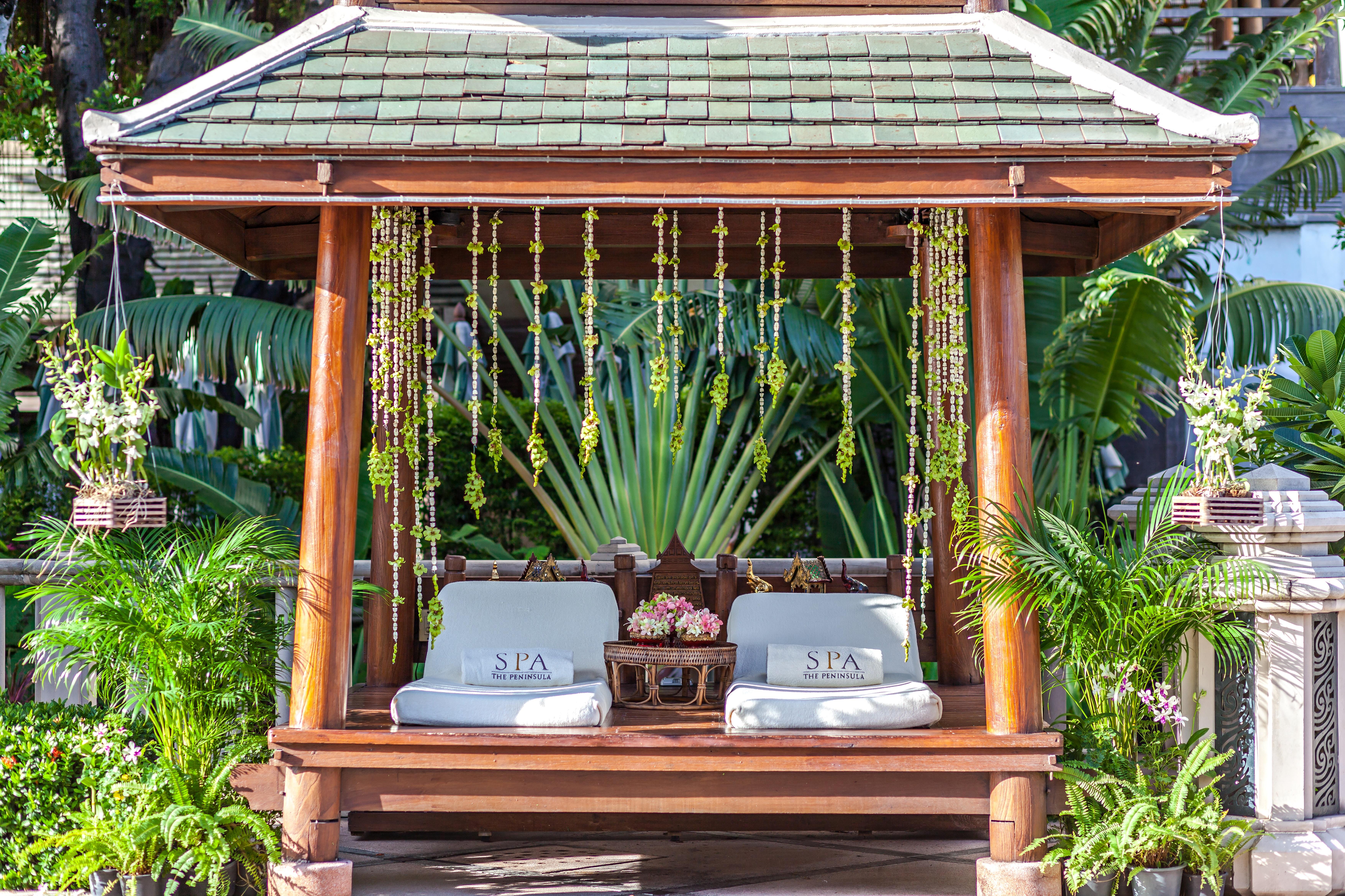 The Peninsula Bangkok Hotel Exterior foto Spa at The Royal