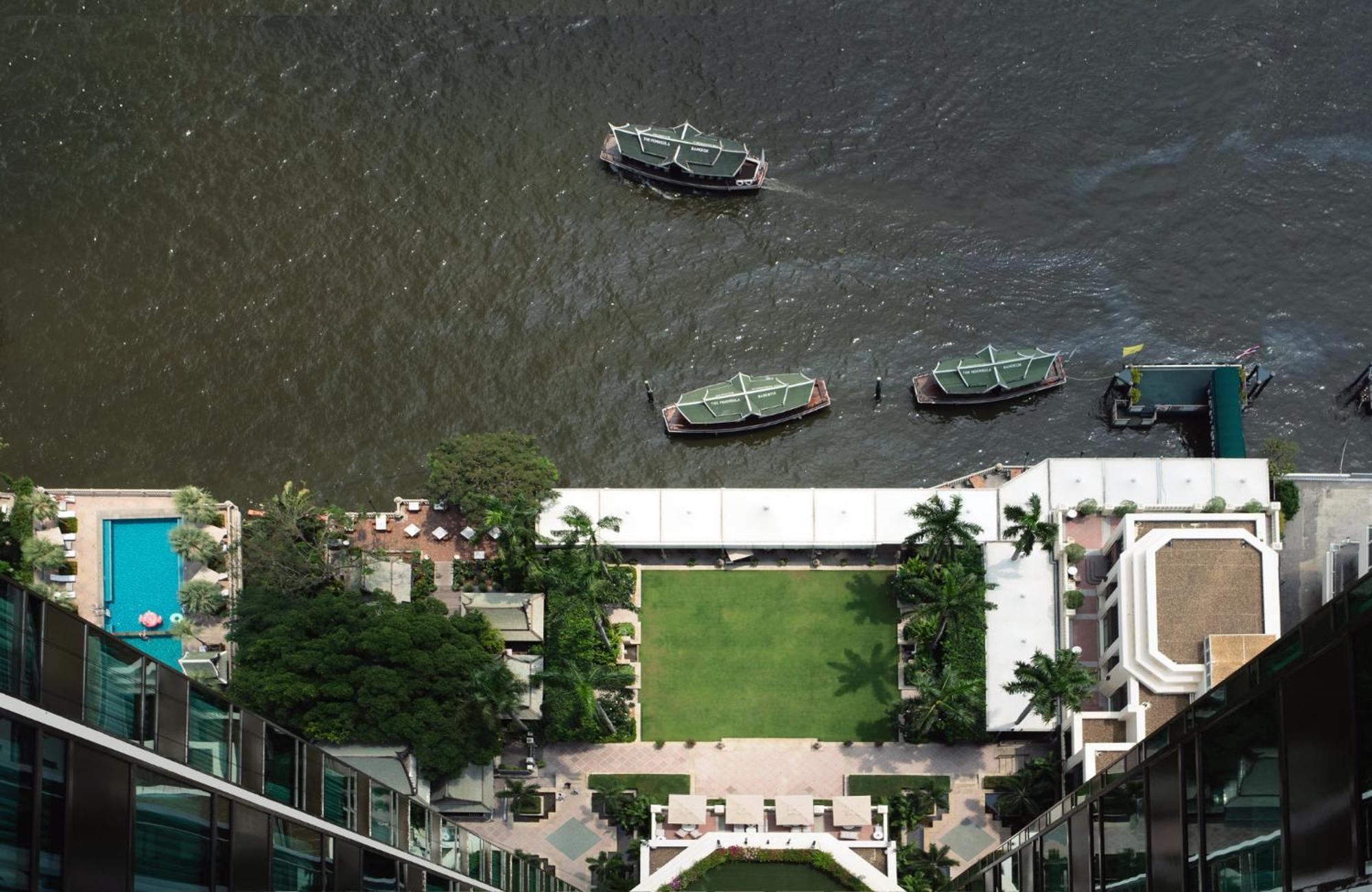 The Peninsula Bangkok Hotel Exterior foto