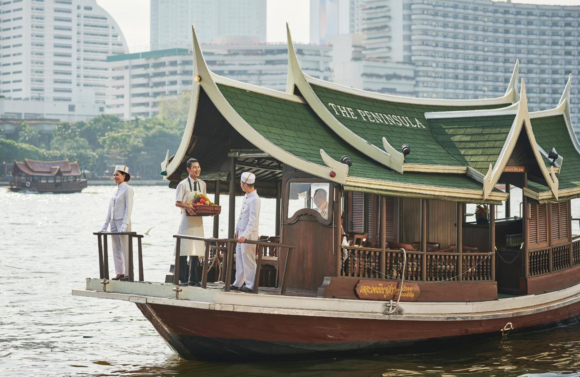 The Peninsula Bangkok Hotel Exterior foto