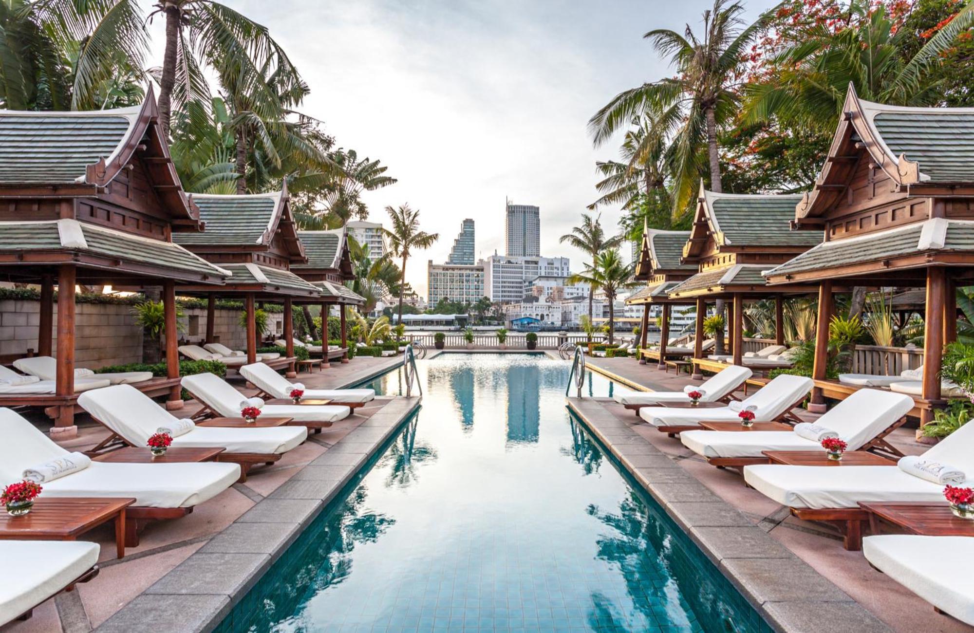 The Peninsula Bangkok Hotel Exterior foto